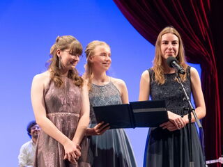 Dankesworte der Jugendlichen bei der Jugendweihe